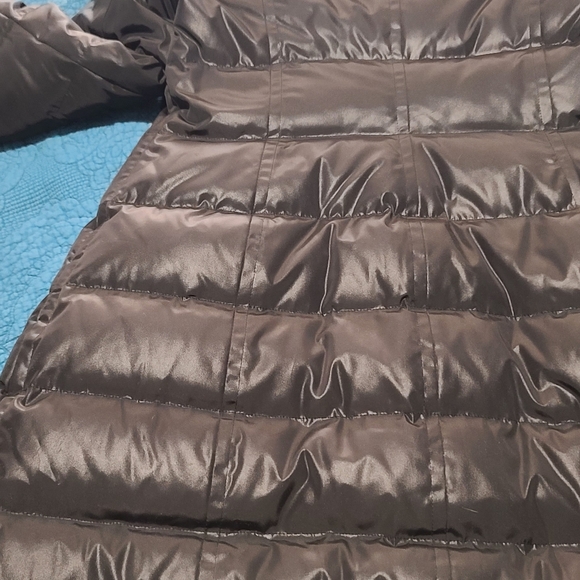 *Soia & Kyo* long DOWN funnel neck puffer coat parka winter jacket! - Picture 2 of 12